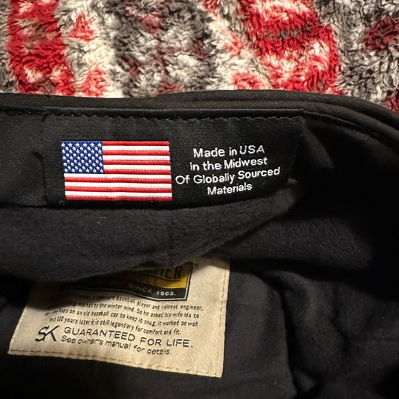 Black Stormy Kromer hat. 7 1/8. Never worn - Picture 6 of 7